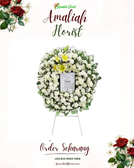 Krans Bunga Duka Timbangsari